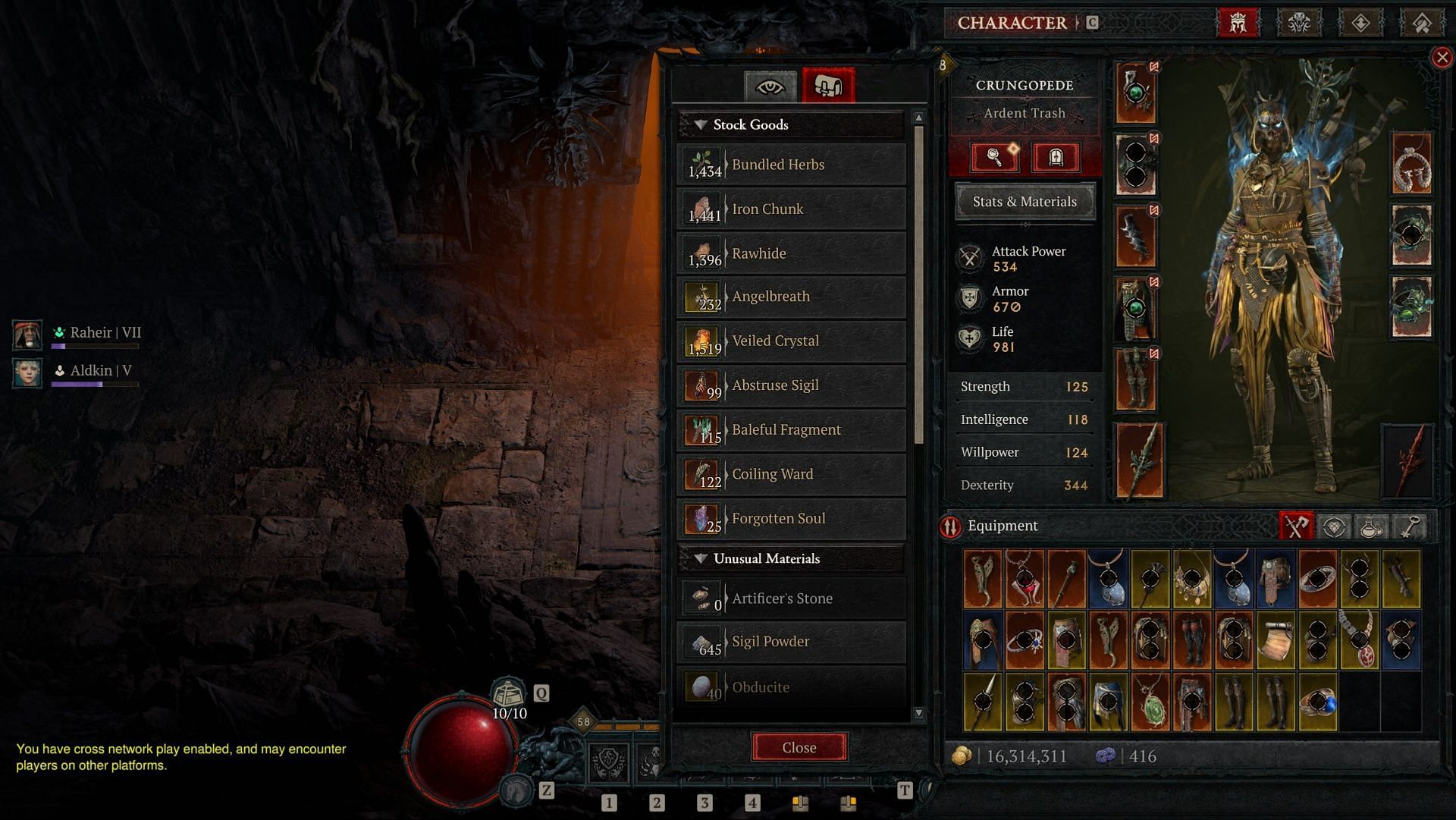 Diablo 4 patch 2.0.3 Iron Rawhide