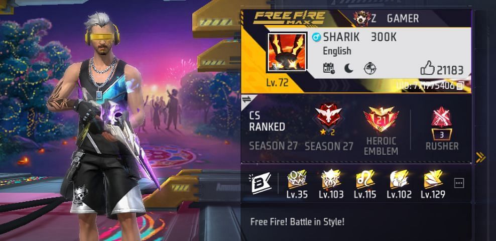 Free Fire MAX (Image via Garena/Screenshot)