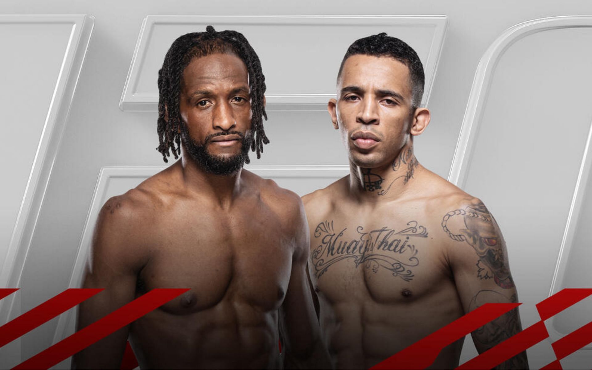 Neil Magny (left) will fight Carlos Prates (right) in the UFC Vegas 100 main event. [Image courtesy: ufc.com]