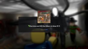 Survive and Kill the Killers in Area 51 Update V16.0: New gamemode, weapons, and more