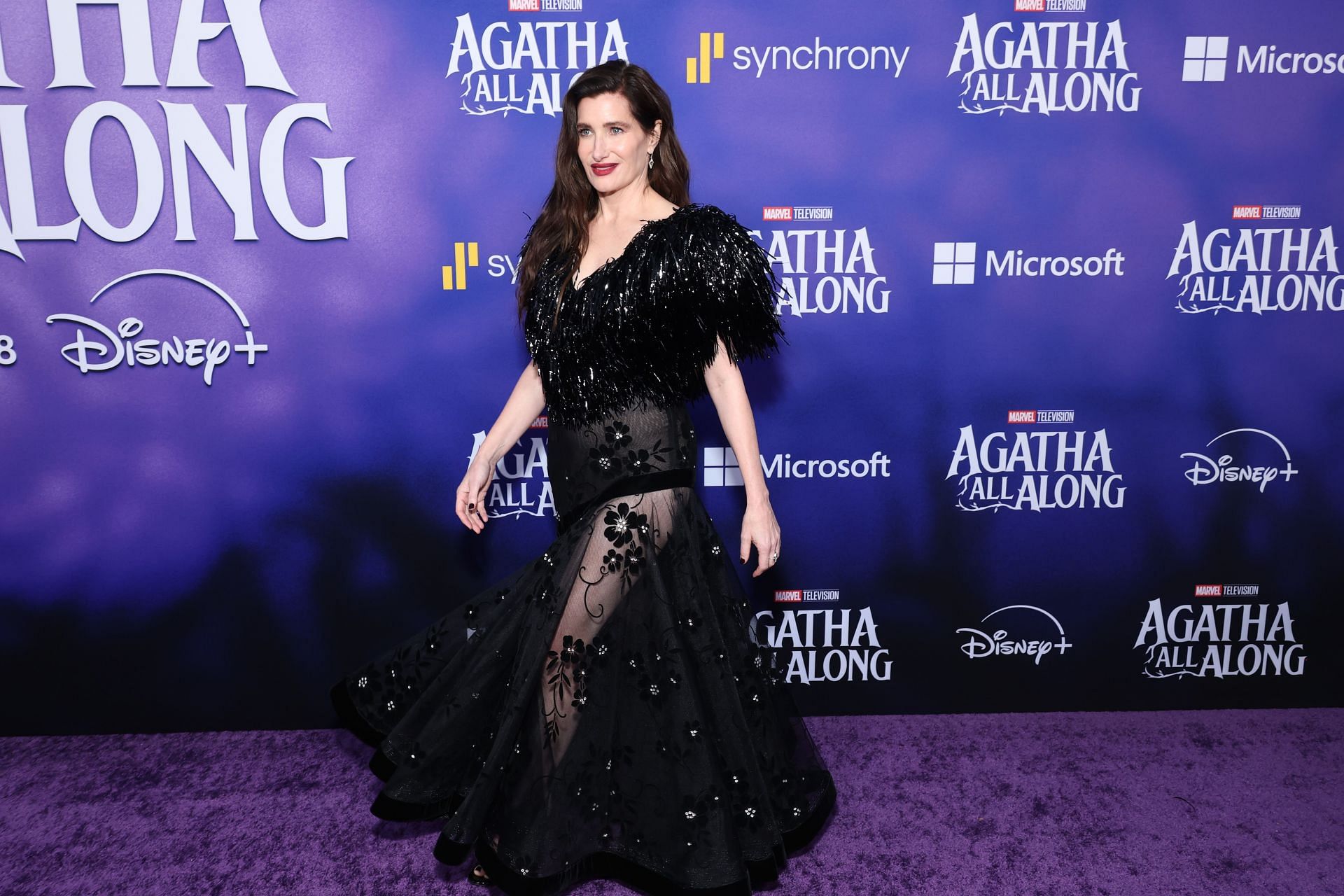 Kathryn Hahn at the special launch event of Agatha All Along. (Image via Getty)