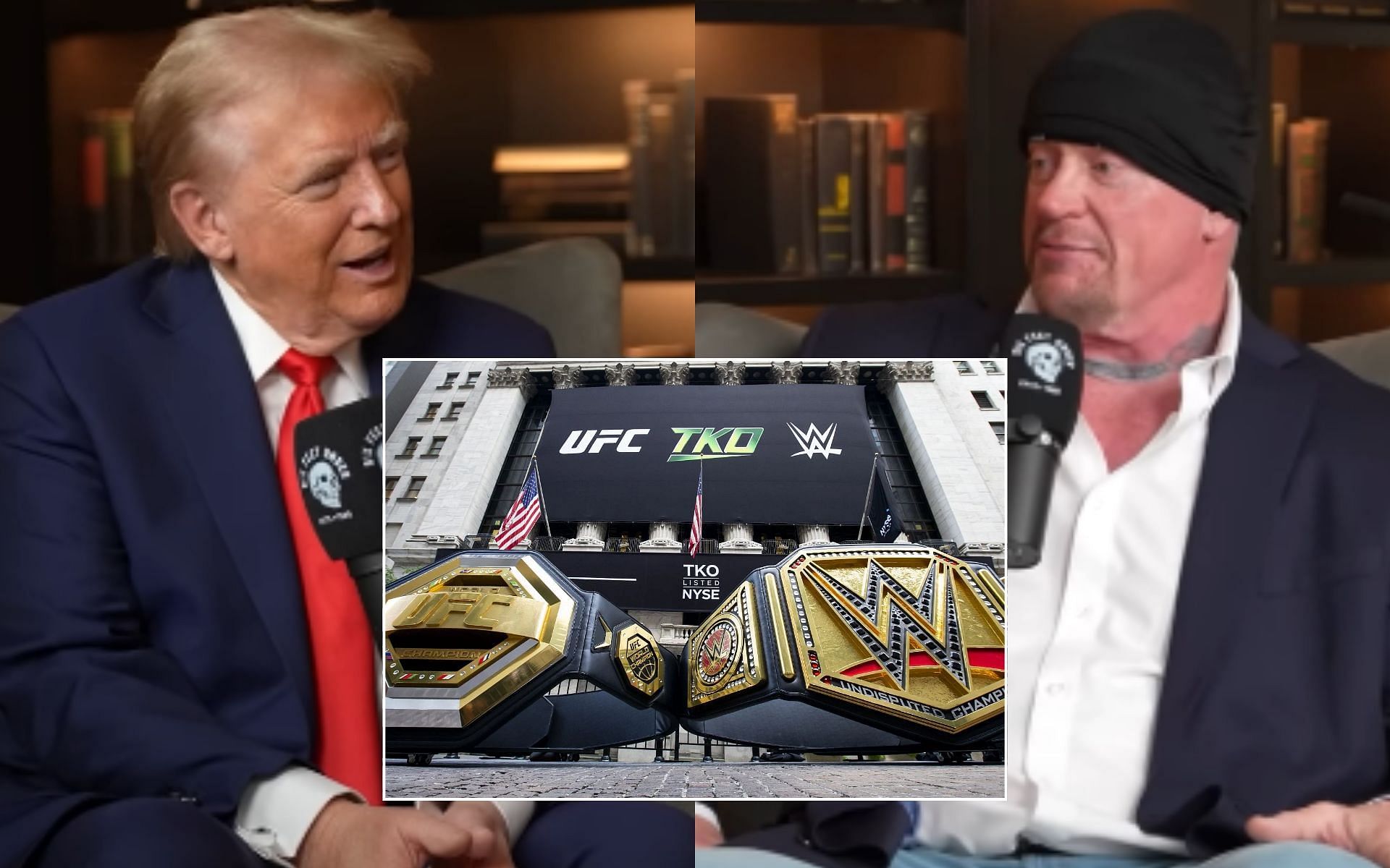 Donald Trump and The Undertaker open up about UFC and WWE