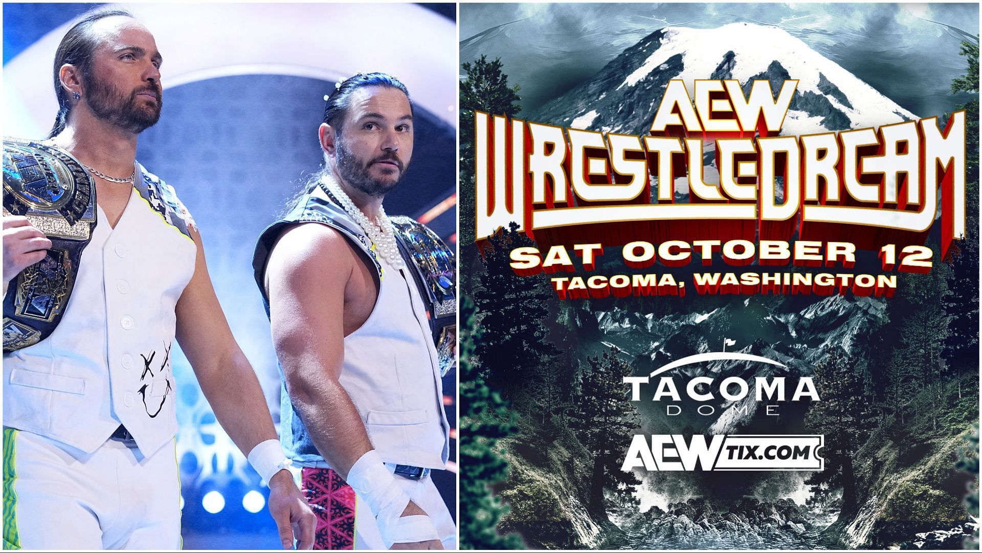 AEW World Tag Team Champions The Young Bucks set for WrestleDream