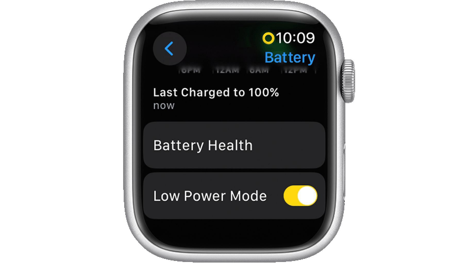 Apple Watch Low Power Mode (Image via Apple)