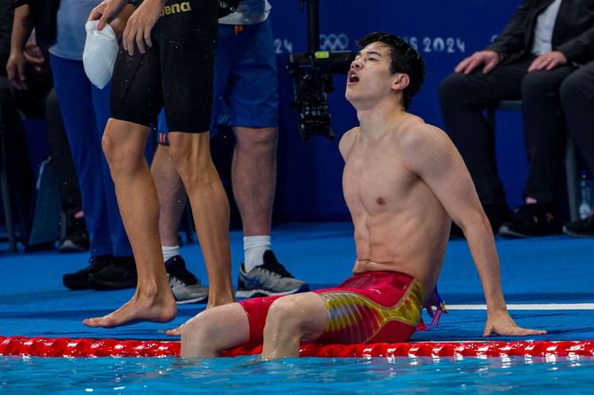 Olympic Champion Pan Zhanle opens up on sad reality of quadrennial games in Paris despite record-breaking win
