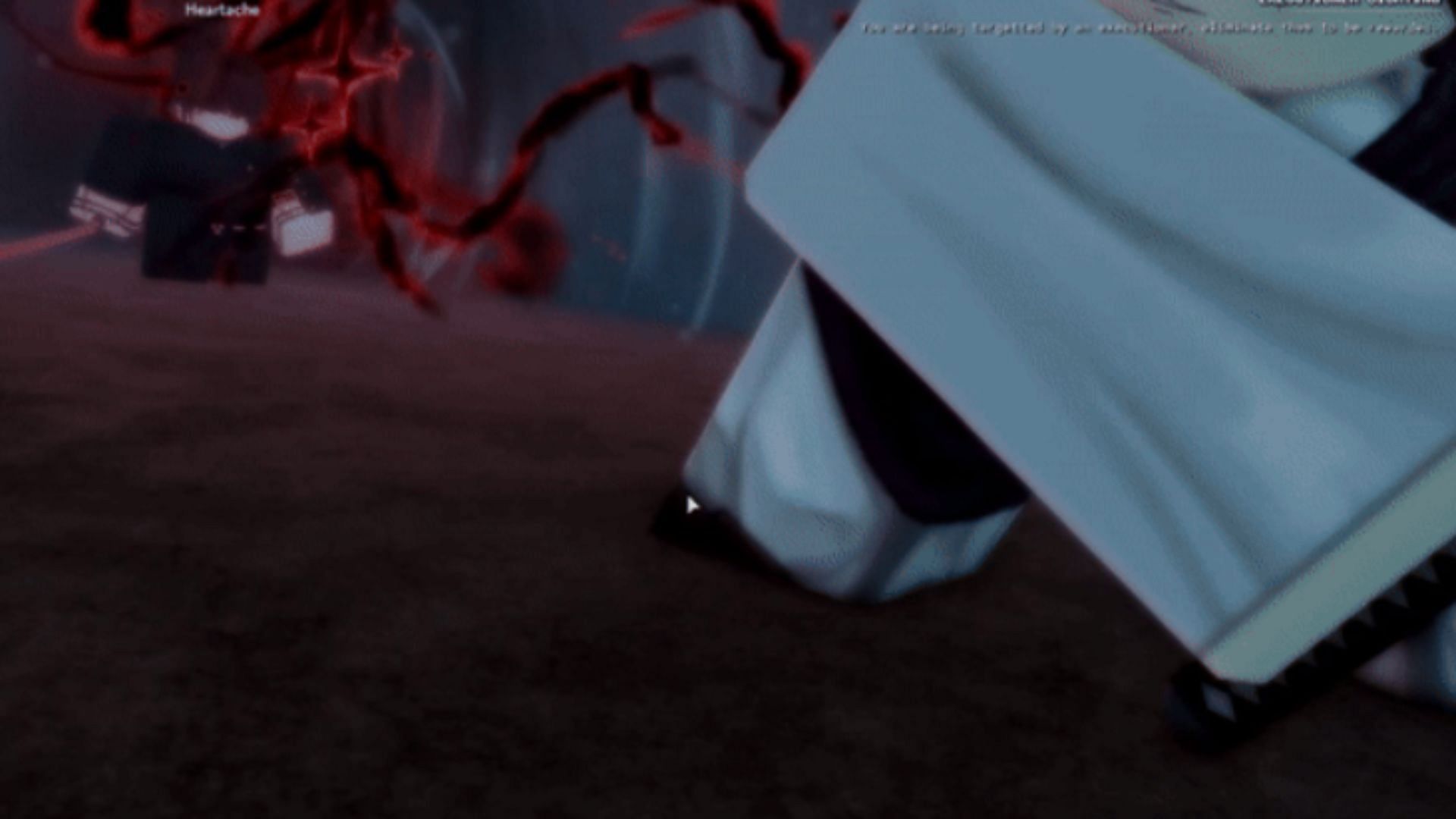 Black Flash cutscene in Sorcery (Image via Roblox)