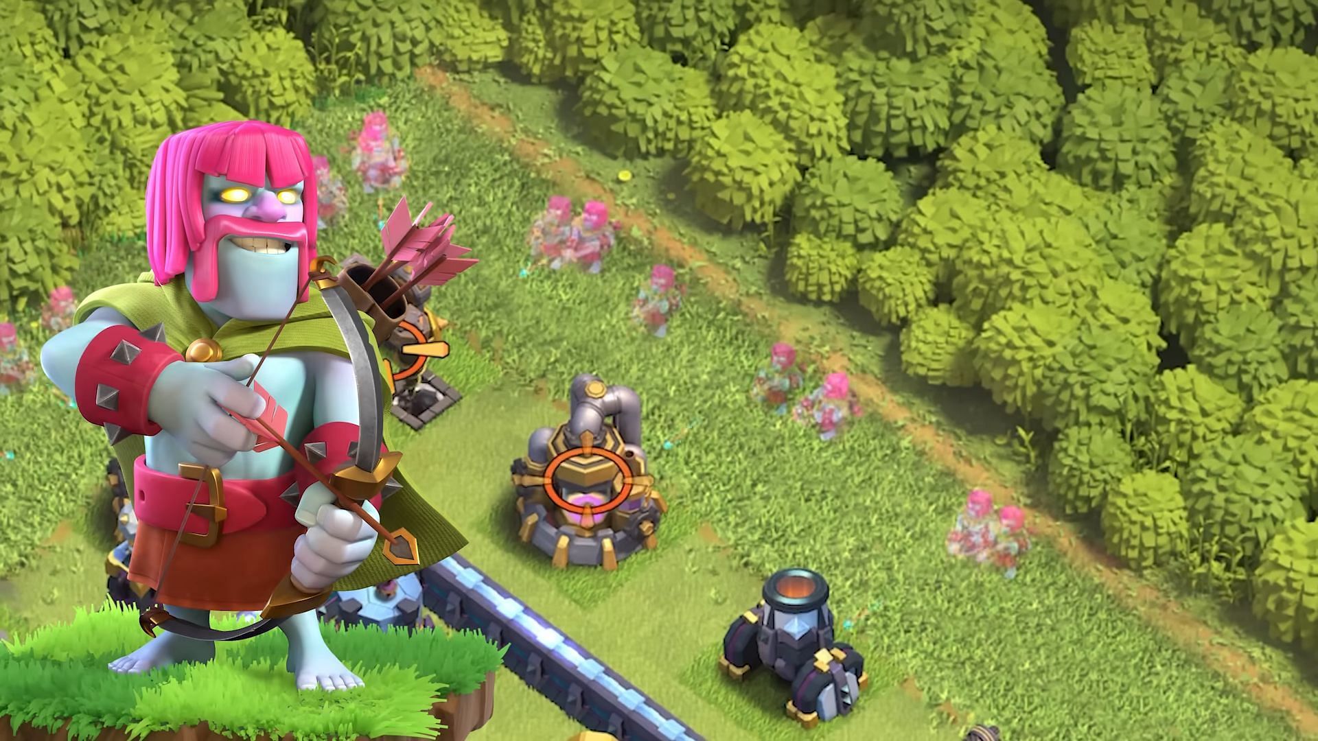 Barcher is one of the troops featured in the event (Image via Supercell)