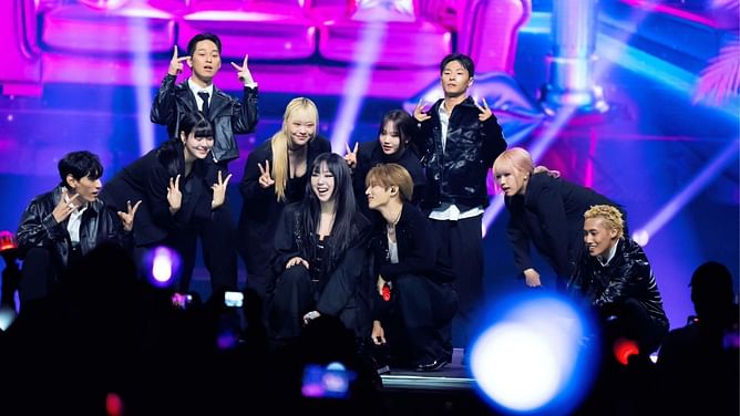 "I'll never get over this collab"- Fans go gaga as Lee Youngji & THE BOYZ Sunwoo join forces for a special stage of 'Best Friend' at KCON Germany 2024