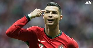 Cristiano Ronaldo shares 14-word message after scoring in Portugal’s 3-1 win against Poland