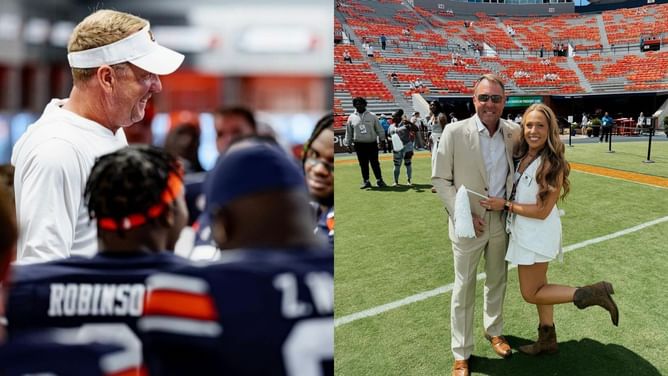 Auburn HC Hugh Freeze's daughter Ragan Freeze turns heads with casual game day fit in Week 6