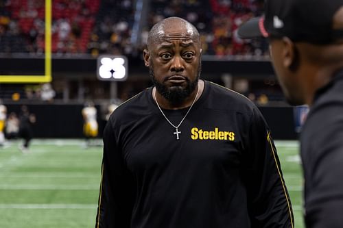 Mike Tomlin during Pittsburgh Steelers v Atlanta Falcons - Source: Getty