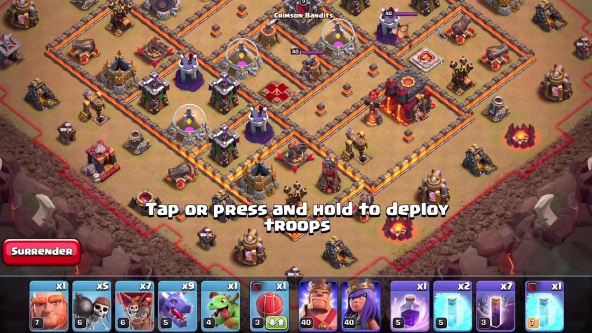 DragBat attack strategy (Image via SuperCell)