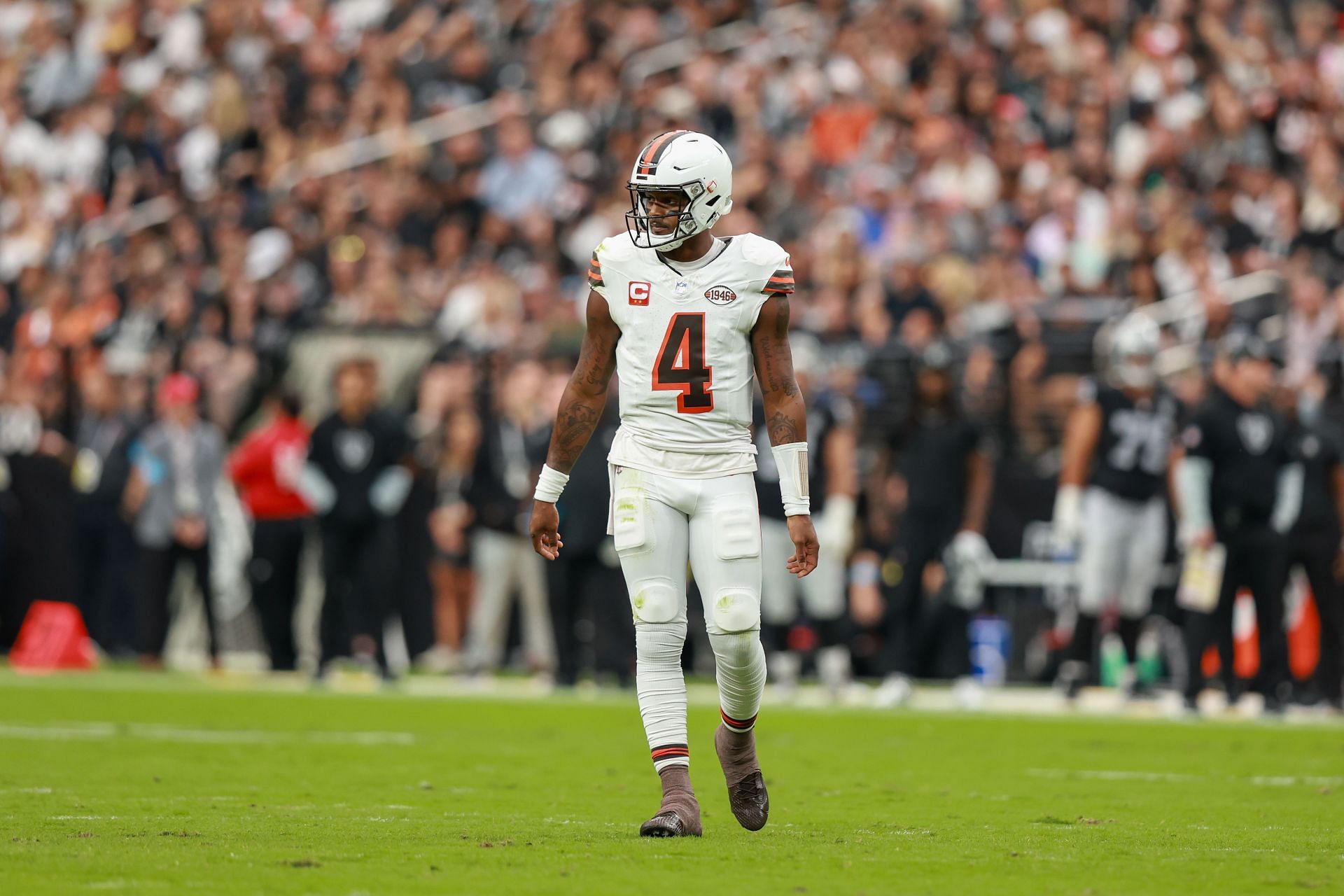 Deshaun Watson at Browns at Raiders - Source: Getty