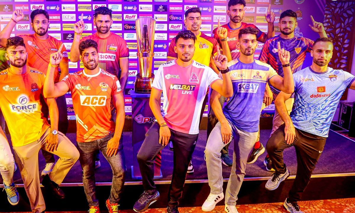 पीकेएल के सभी टीमों के कप्तान (Photo Credit - @ProKabaddi)