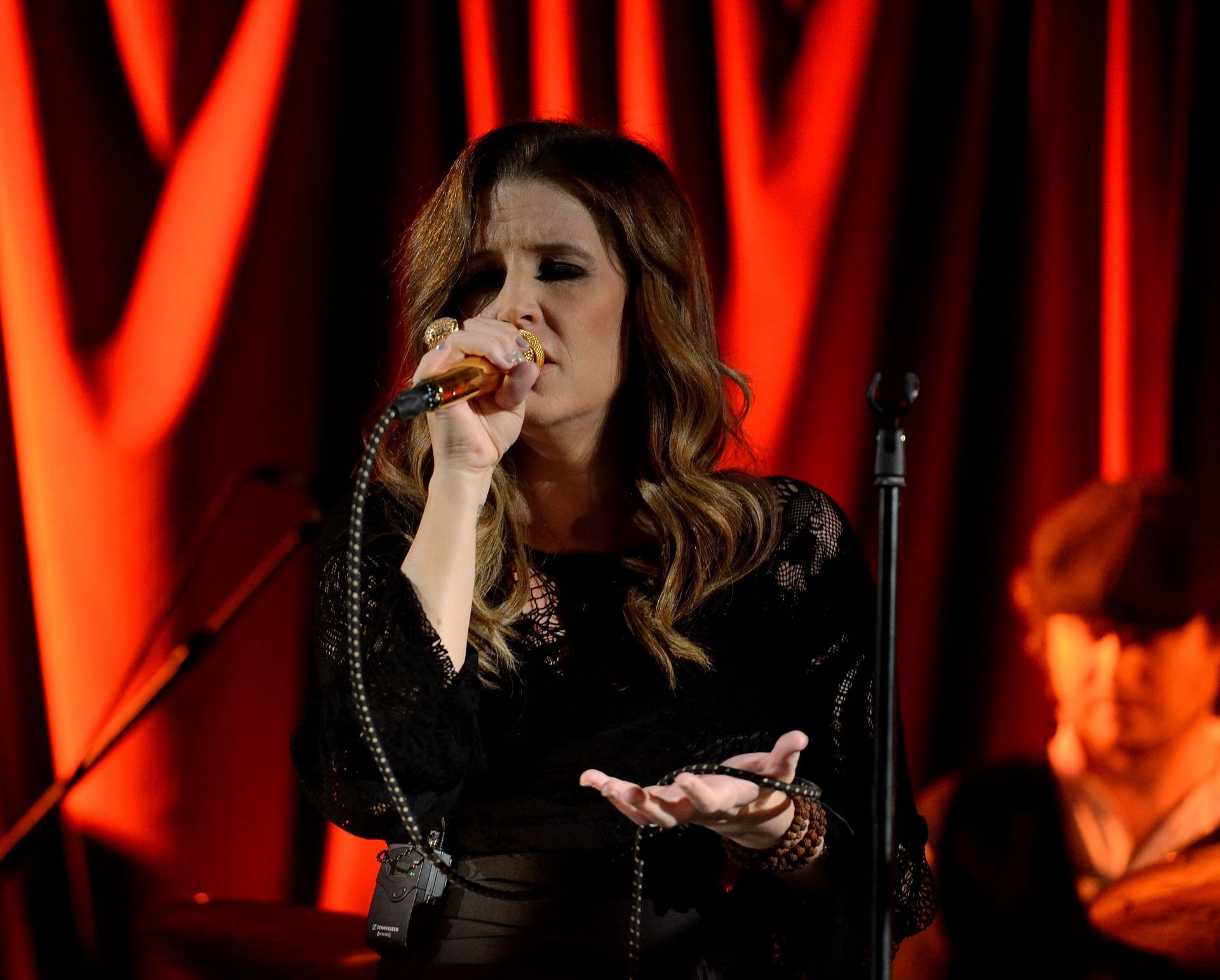 Lisa Marie Presley Performs At Bush Hall In London - Source: Getty