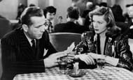 Lauren Bacall and Humphrey Bogart in The Big Sleep (Image via Warner Bros., Horizon Pictures)