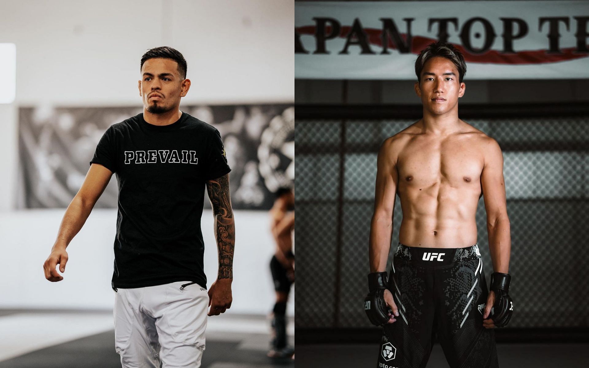 Brandon Royval (left) talks about Kai Asakura (right). [Images courtesy: @kai_asakura_ and @broyval on Instagram]