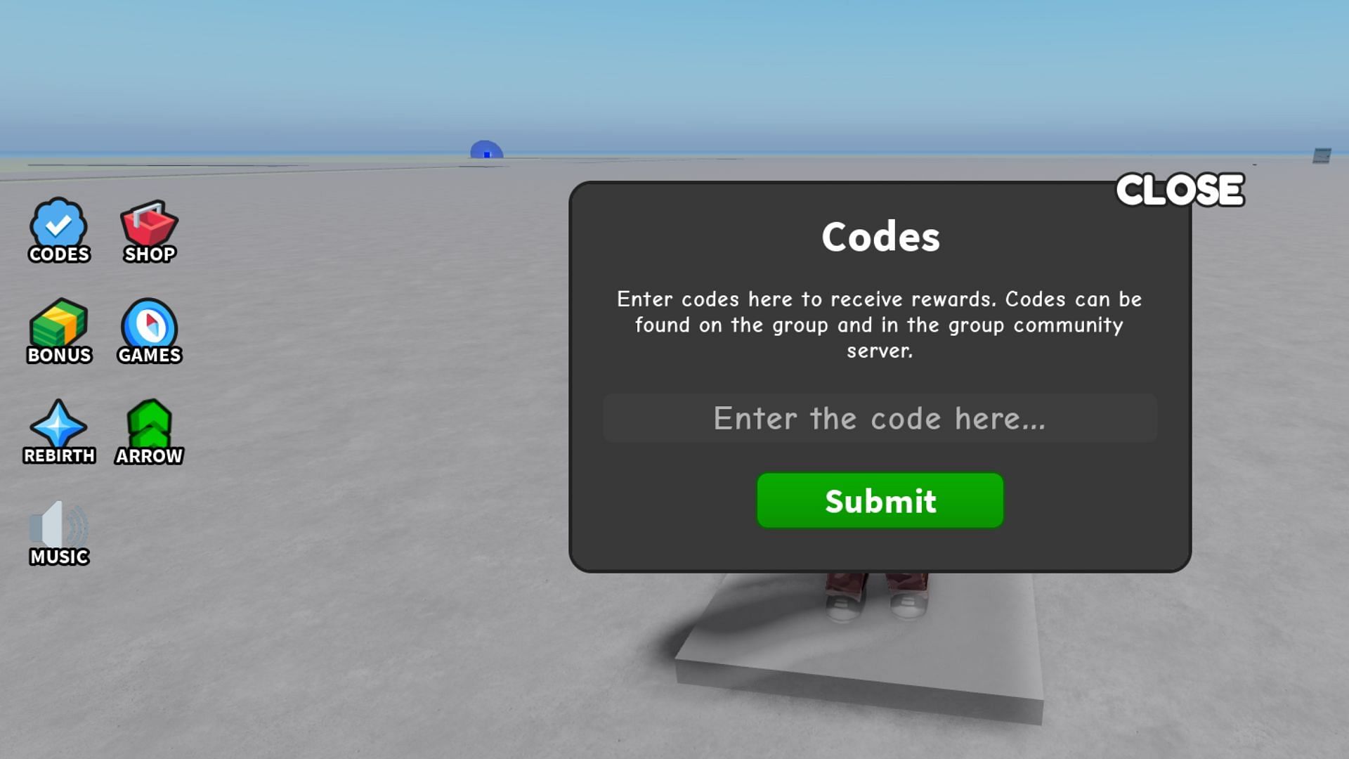 Redeem codes in Build a Plane Tycoon (Image via Roblox)