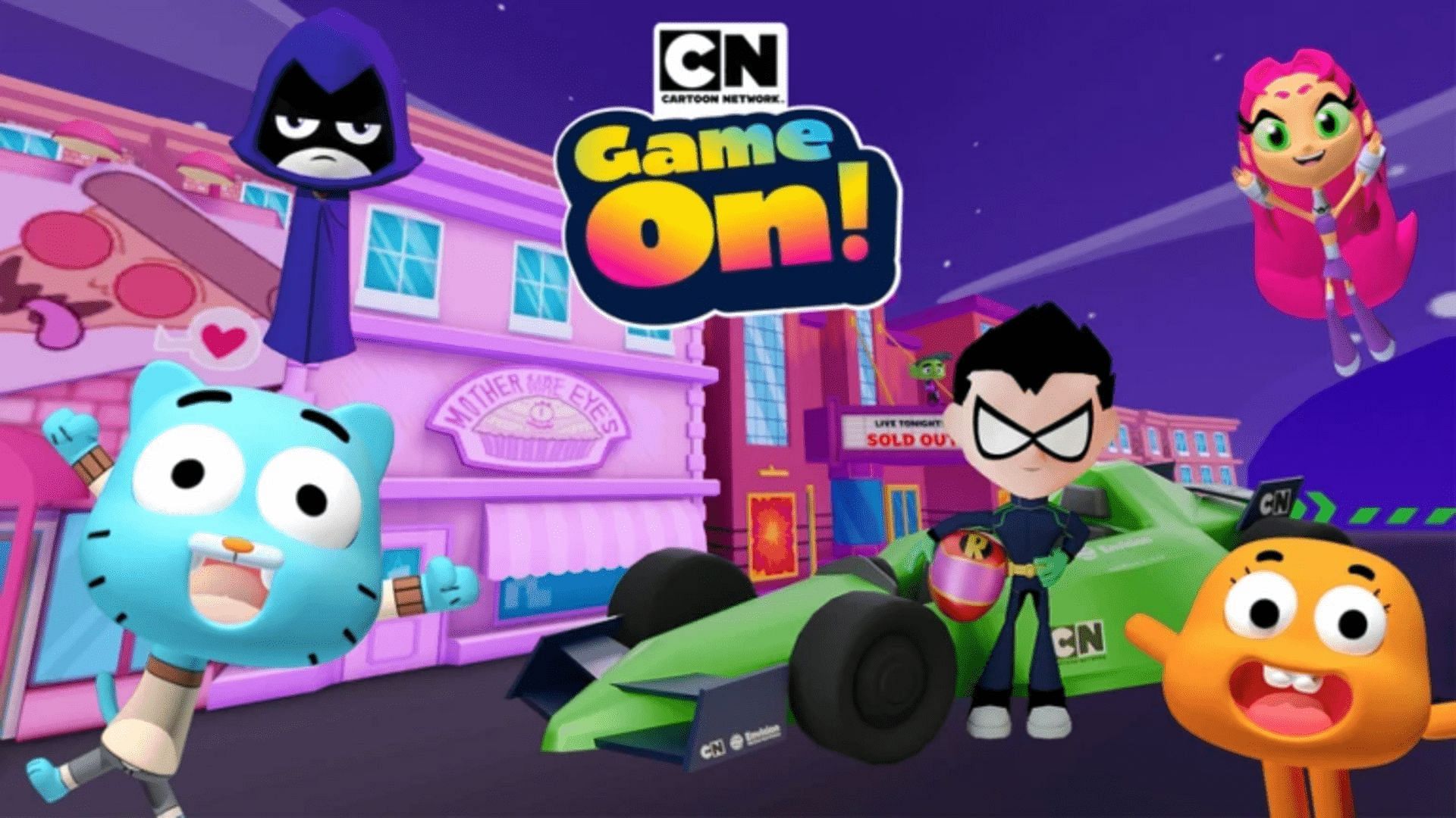 Official cover for Cartoon Network Game On (Image via Roblox)