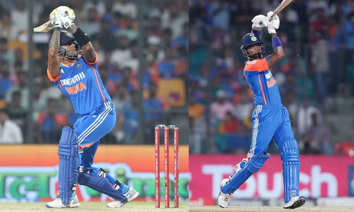 सूर्यकुमार यादव और हार्दिक पांड्या (Photo Credit - BCCI.TV)