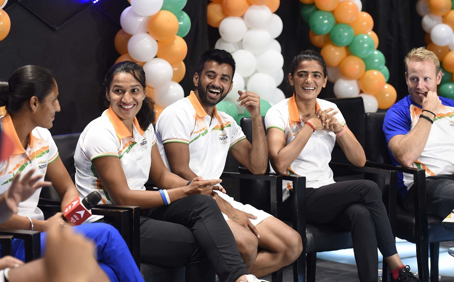 Media Interaction Of Indian Hockey Mens And Womens Team - Source: Getty