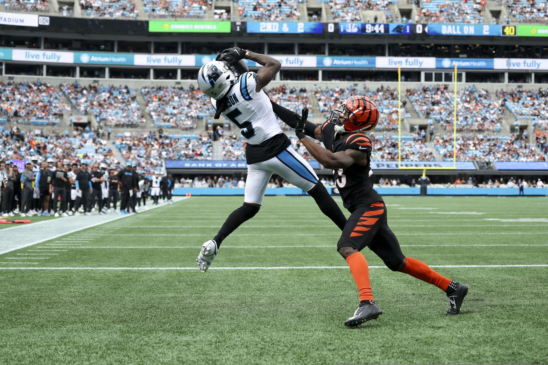 Cincinnati Bengals v Carolina Panthers - Source: Getty Raiders Ravens Football - Source: Getty