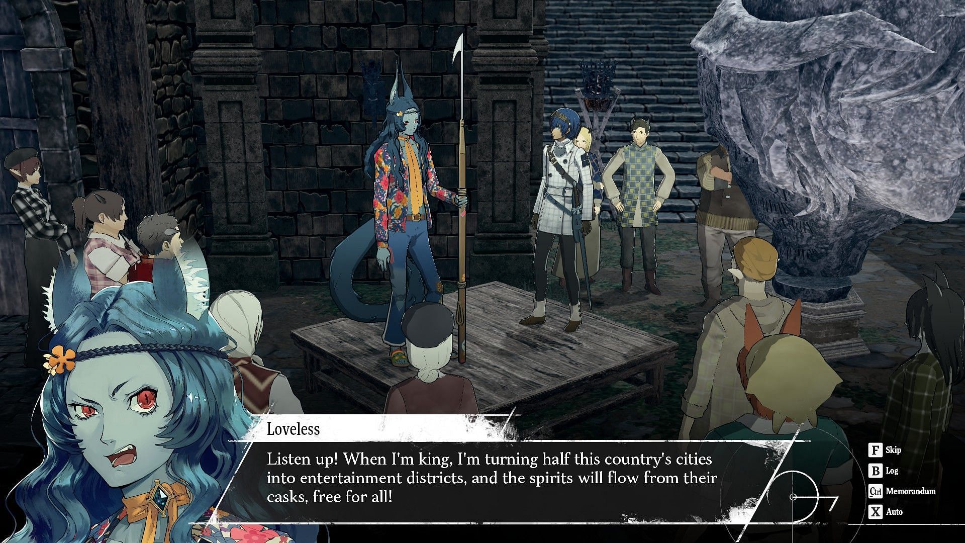 Debates also give Eloquence (Image via Atlus)