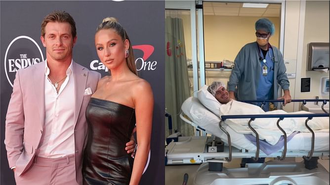 "Always with a smile": Braxton Berrios' girlfriend Alix Earle grows emotional as Dolphins WR wraps up successful surgery