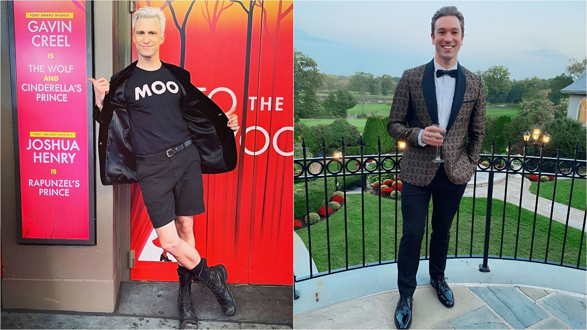 Gavin Creel and Alex Temple Ward were romantically linked for a long time (Images via Instagram/realgavincreel and atempleward)