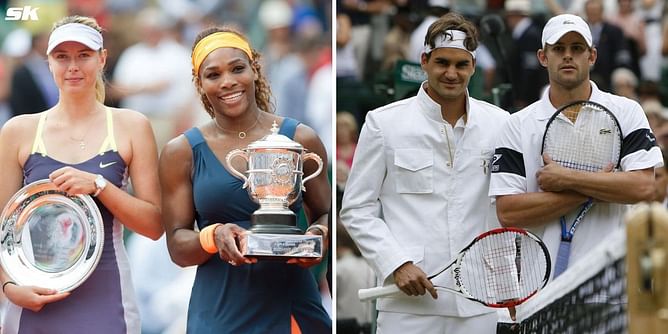 5 most one-sided head-to-head records between World No. 1s ft. Serena Williams-Maria Sharapova, Roger Federer-Andy Roddick