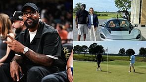 IN PHOTOS: Michael Jordan's son Marcus Jordan flexes dad's one-off $2M Italian supercar and golf course with his brother