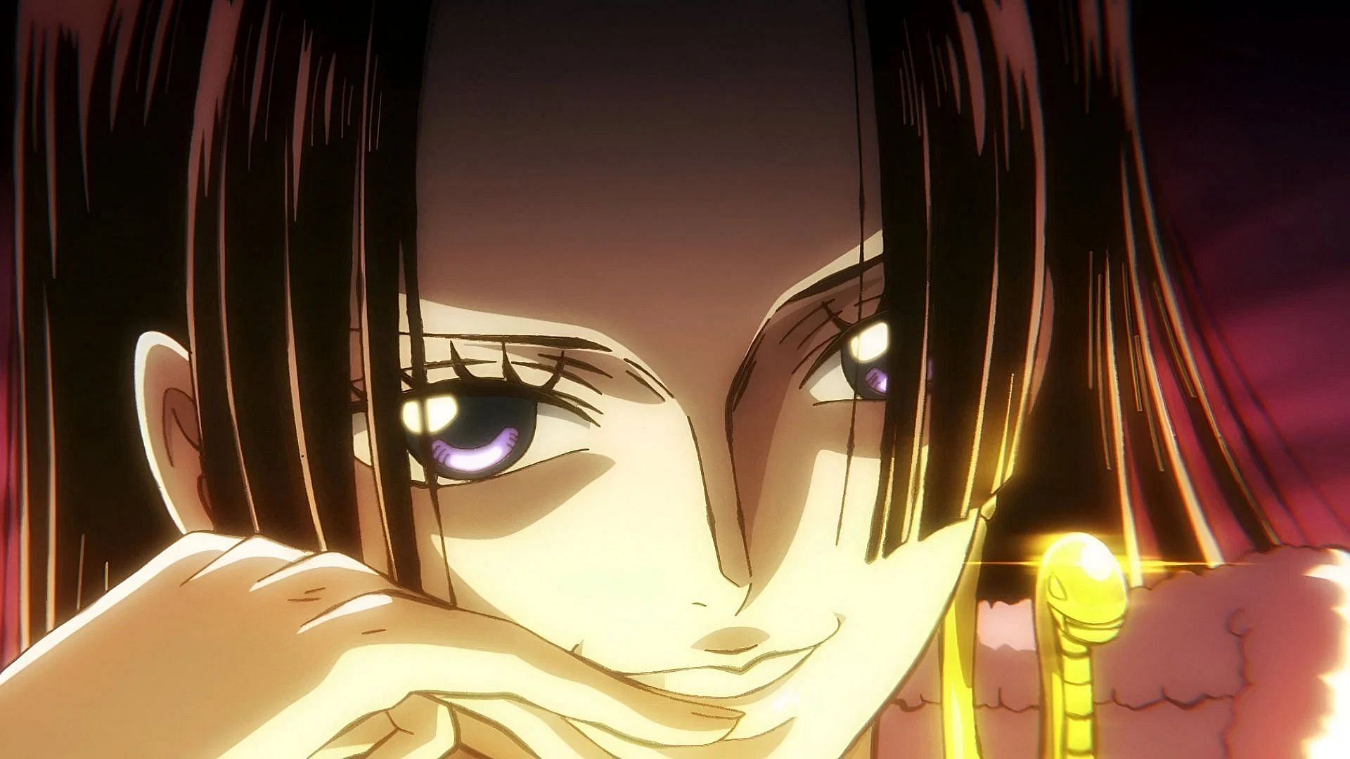 Boa Hancock as shown in the anime (Image via Toei Animation)