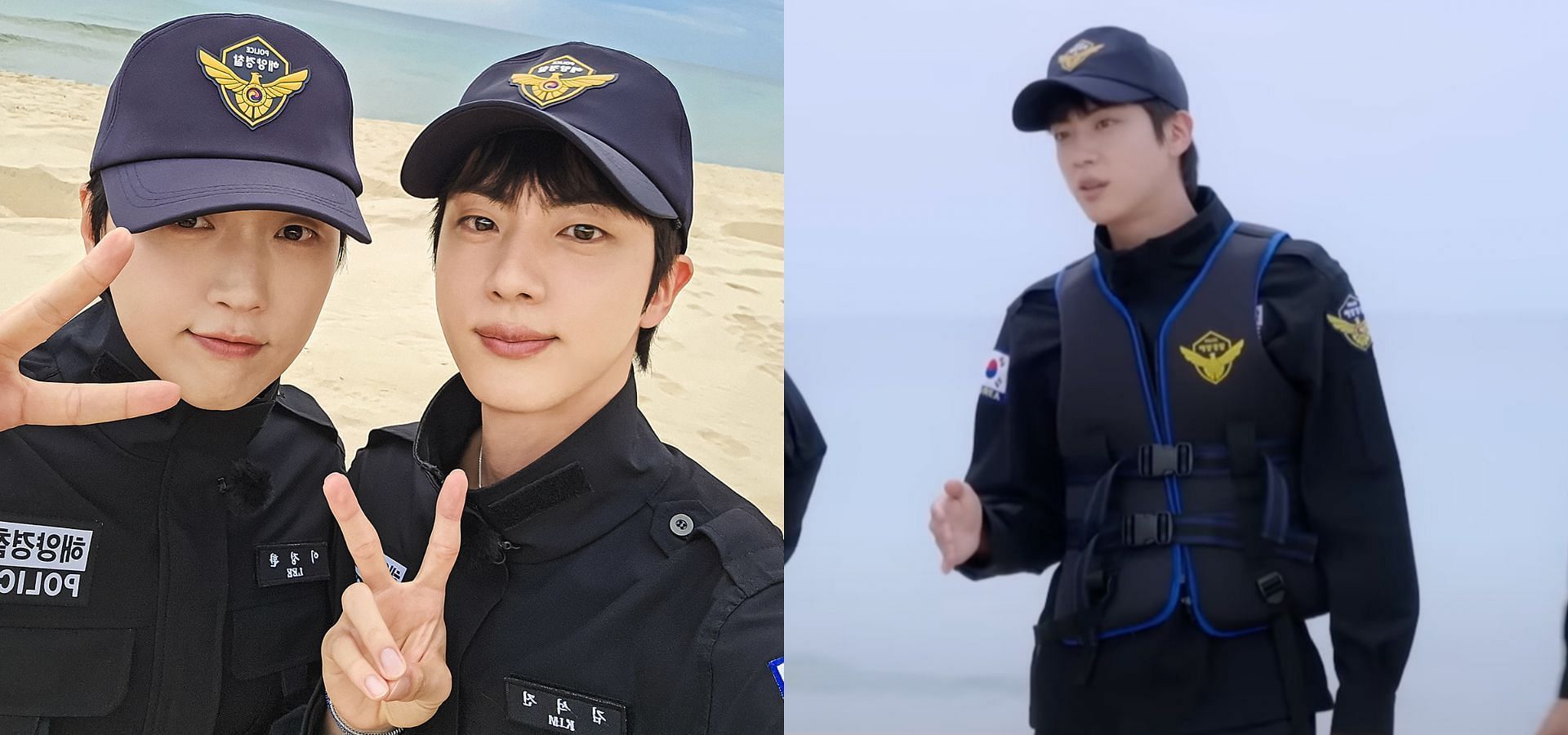 BTS&rsquo; Jin&rsquo;s appearance in a Coast Guard uniform in the latest 