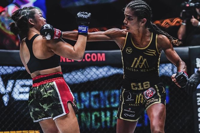 FREE FULL FIGHT: French-Algerian legend Anissa Meksen showcases utmost mastery in beatdown of Dangkongfah in Singapore