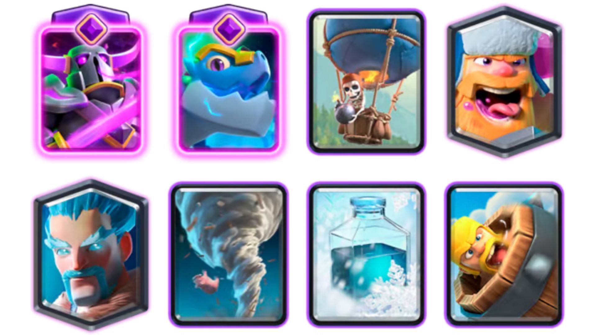 Evo Pekka LumberLoon IWiz Evo EDrag deck (Image via SuperCell)