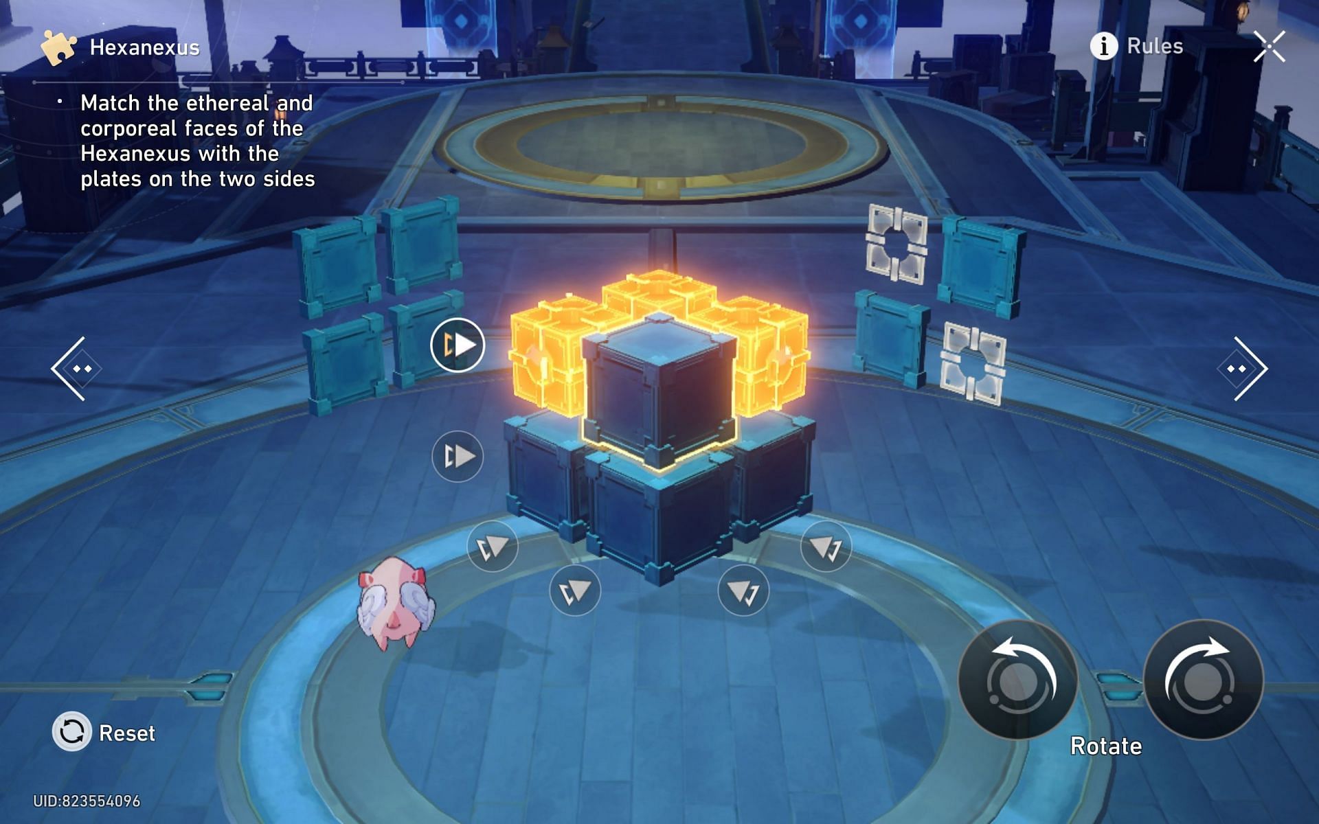 Third easy mode puzzle (Image via HoYoverse)