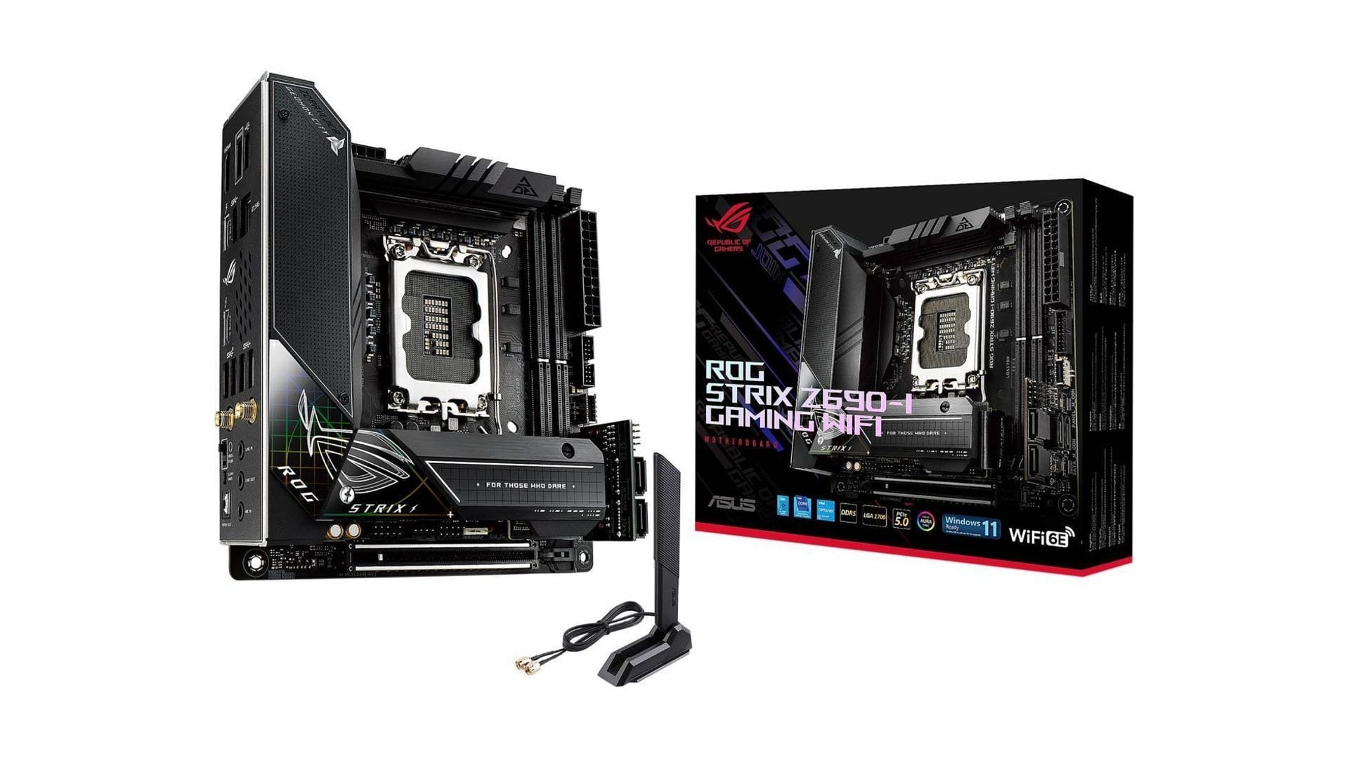 This ITX motherboard features high-end specs in a compact design (Image via ASUS)