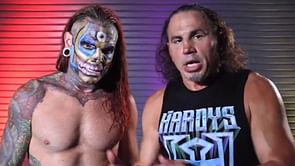 [Photo] The Hardy Boyz reunite with popular AEW tag team