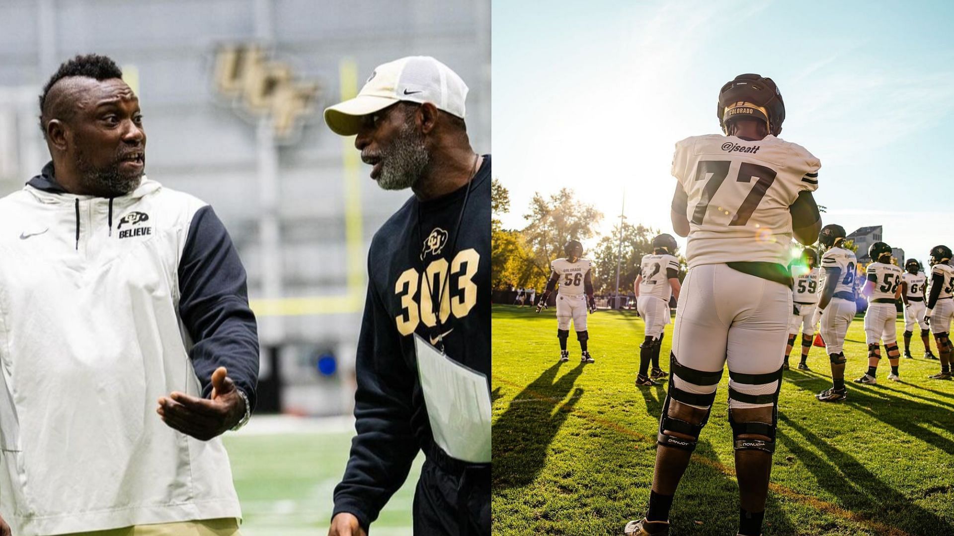 Warren Sapp, Deion Sanders &amp; the Colorado team (Colorado &amp; Sapp