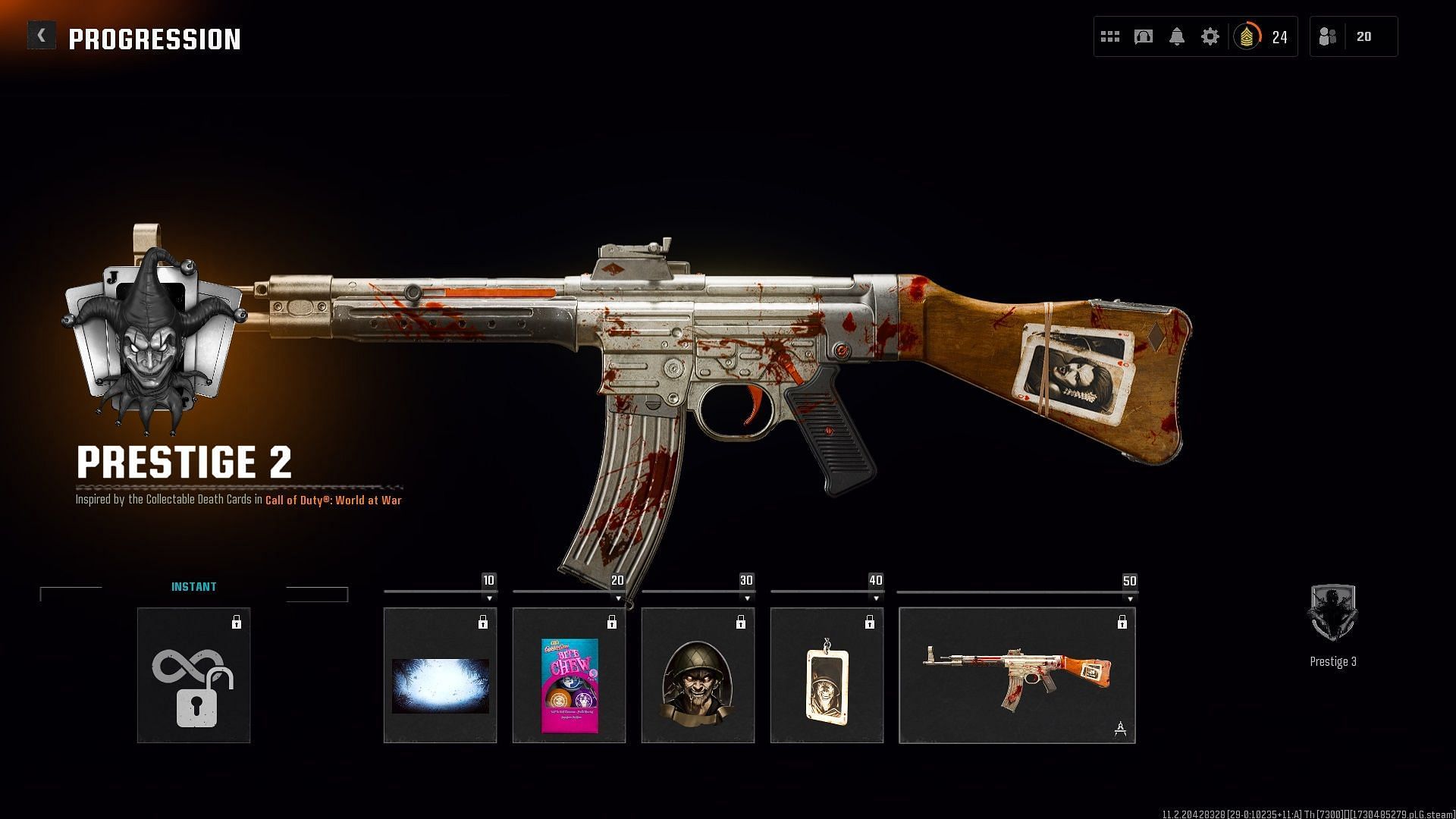 All Black Ops 6 Prestige 2 rewards (Image via Activision)