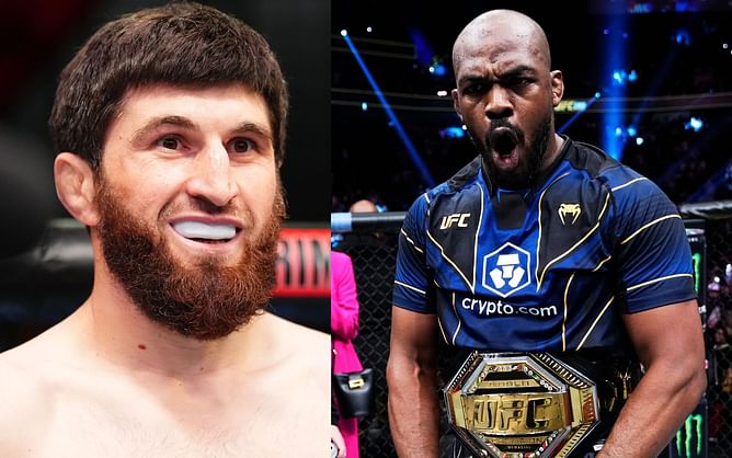 Magomed Ankalaev continues firing shots at 'GOAT' Jon Jones with a 'duck' twist