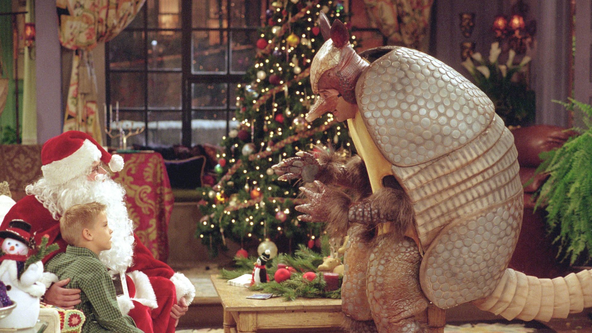 a still from The One With the Holiday Armadillo (image via Warner Bros. Pictures)