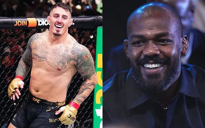 Jon Jones acknowledges Tom Aspinall “Red Panty Night” ambition: "Tom's head is in the right place"