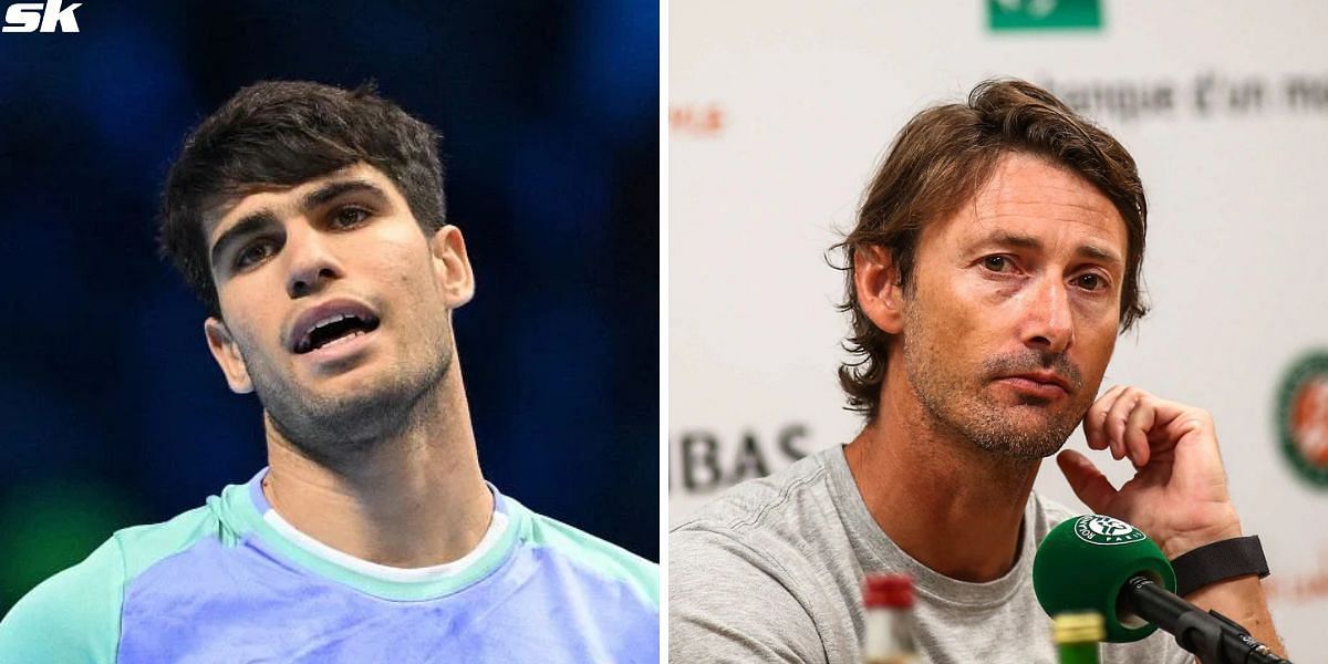 Carlos Alcaraz (L), Juan Carlos Ferrero (R), Sources: Getty