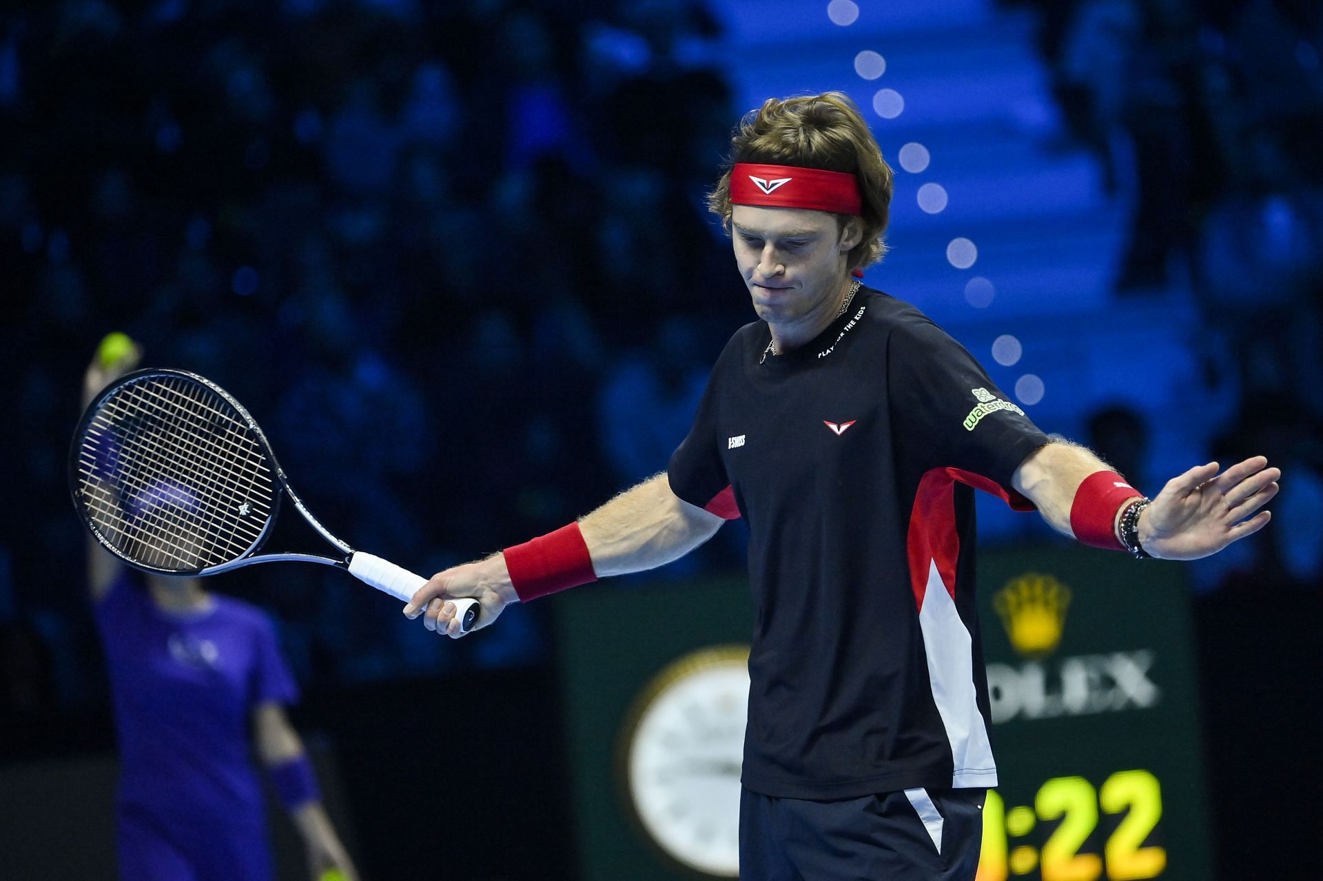 Andrey Rublev at the ATP Finals - Source: Getty