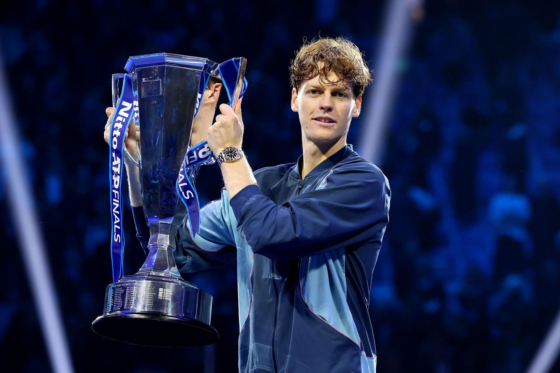 Jannik Sinner at ATP Finals 2024 [Source: Getty]