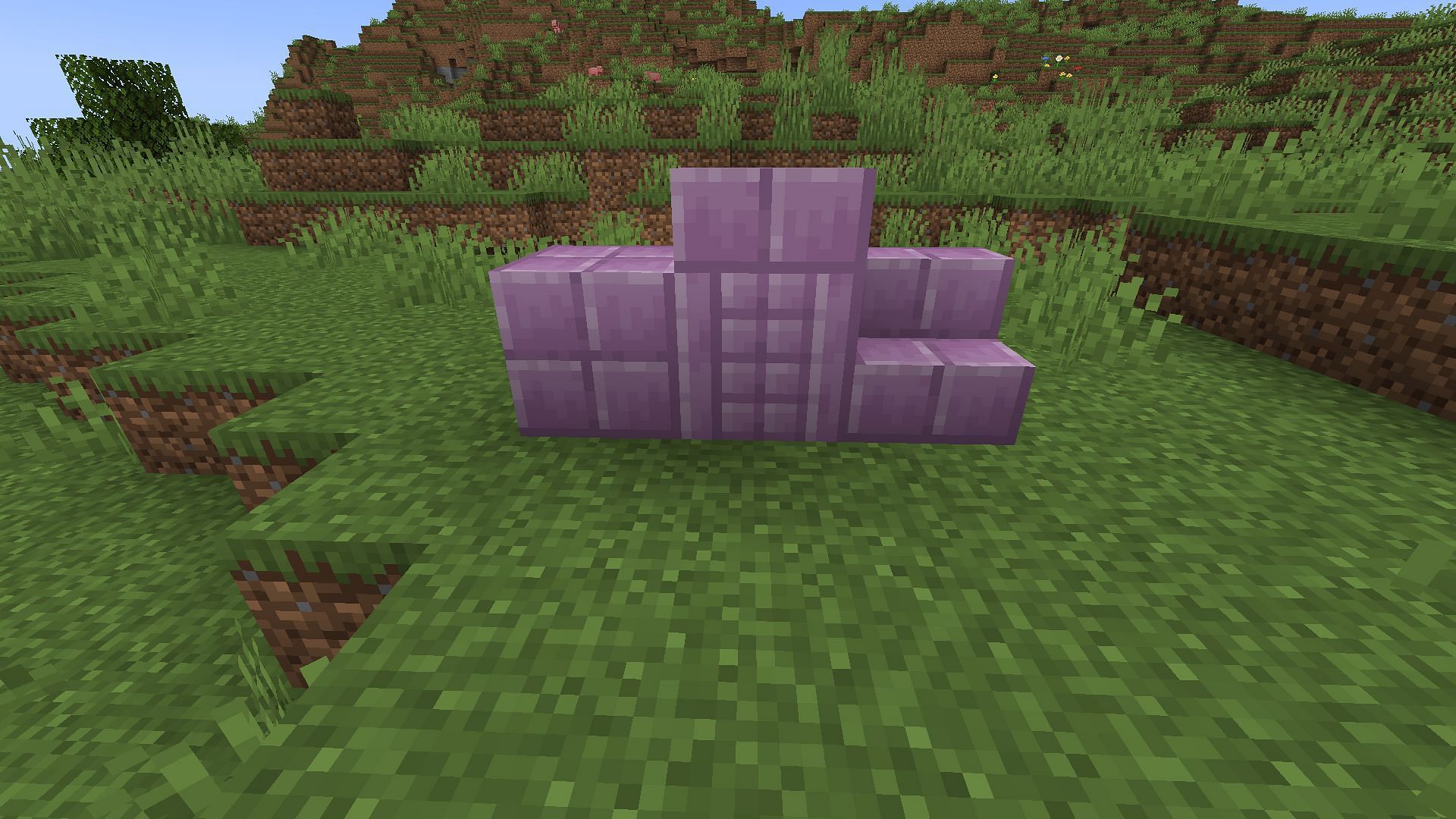 An uncommon block but still works well (Image via Mojang Studios)