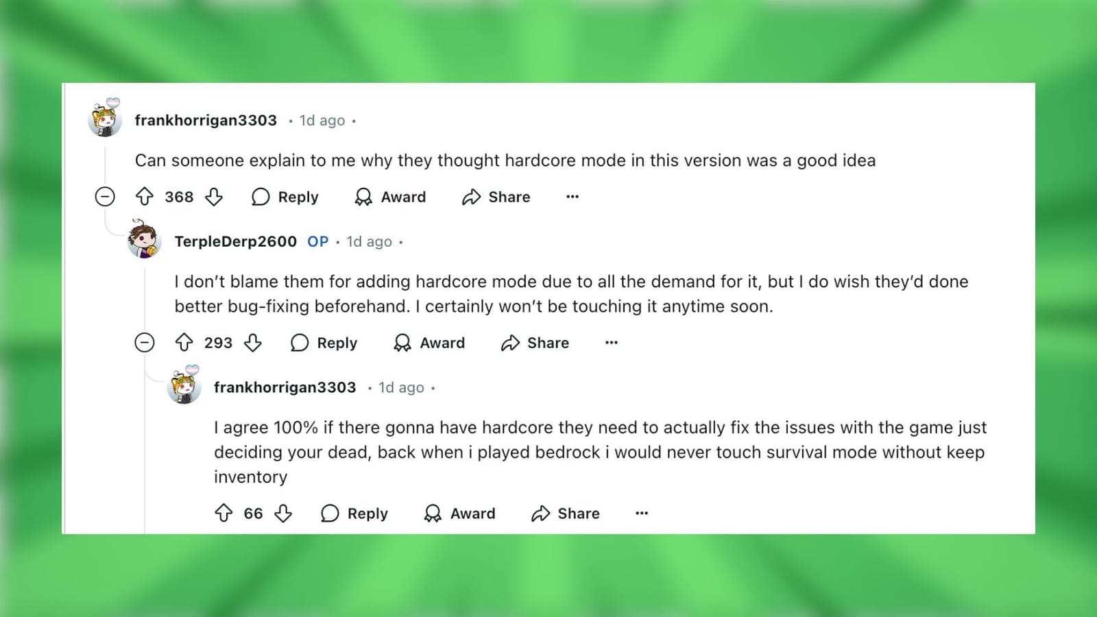 Odd Minecraft Bedrock glitch causes player to phase through blocks