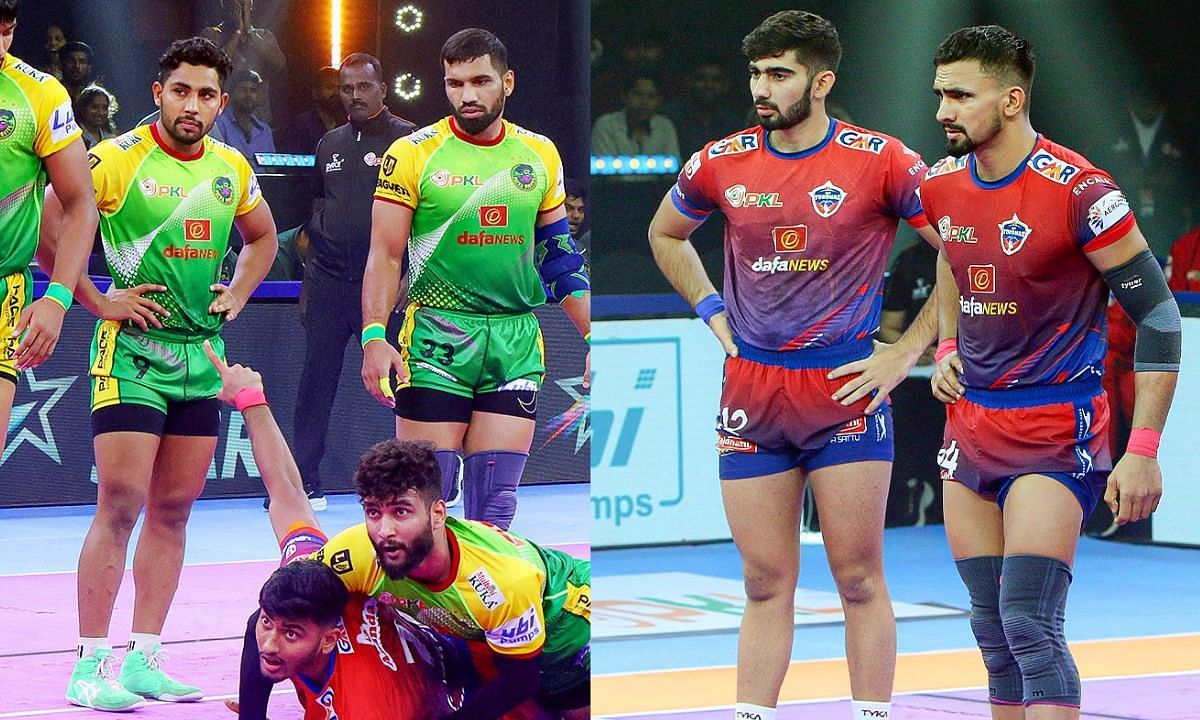 पटना पाइरेट्स vs यूपी योद्धा (Photo Credit - @ProKabaddi)