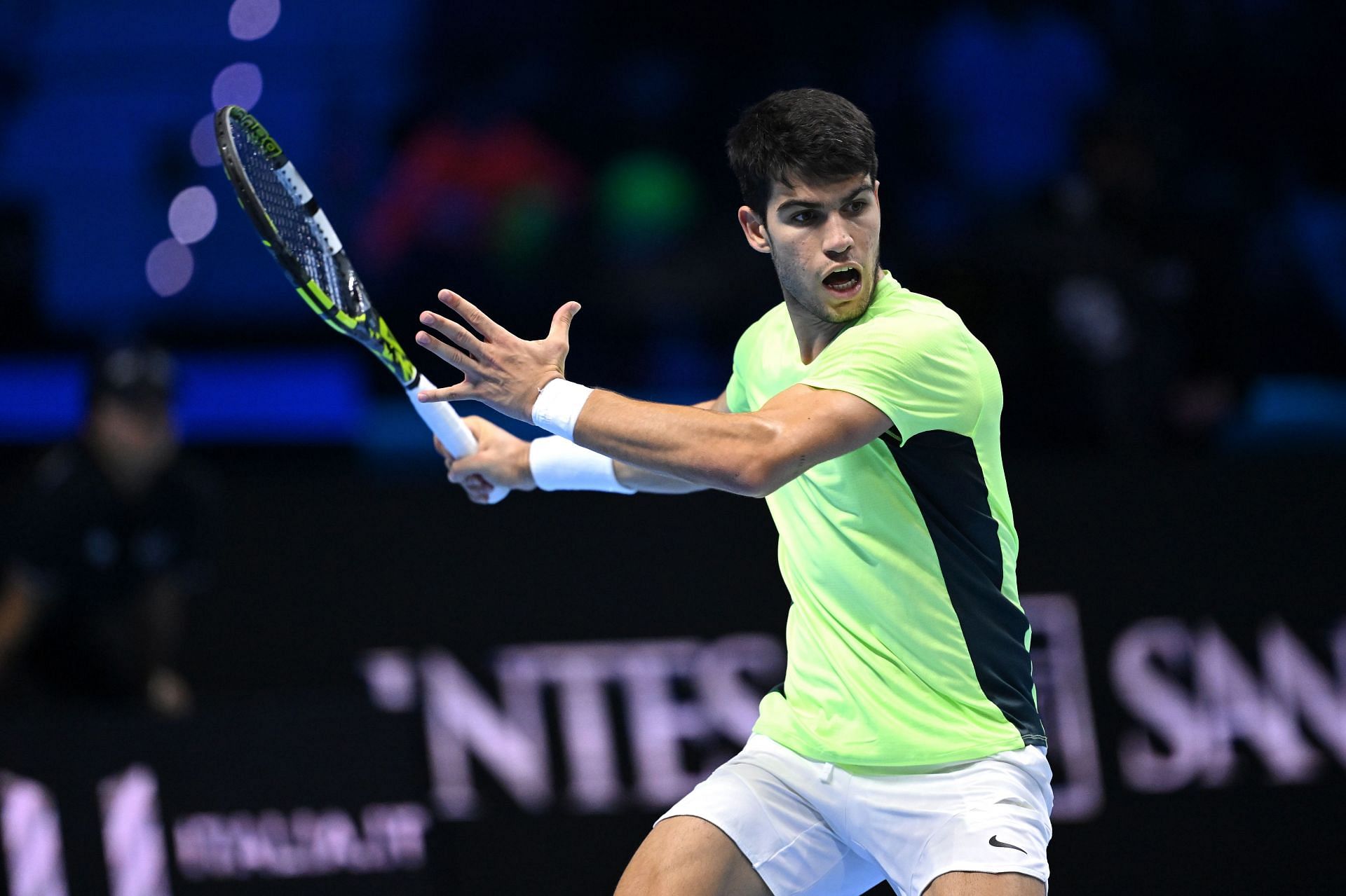 Carlos Alacarz at the 2023 ATP Finals [Source: Getty]